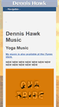 Mobile Screenshot of dennishawkyogamusic.com